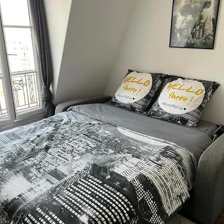Proche Paris - Ouen - 2 Pax Appartement Saint-Ouen (Seine-Saint-Denis)